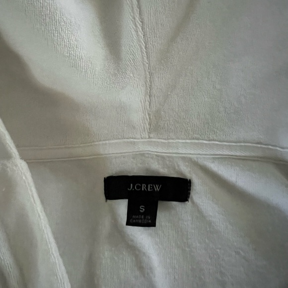 JCrew Terrycloth Sweatshirt Size Small - Picture 2 of 3